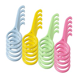 NAYSAYE Aligner Removal Tool, Portable Remover Tool Kit, Oral Care Braces Accessory for Retainer Cleaning, 20 PCS, Green, Blue, Light Pink, Yellow