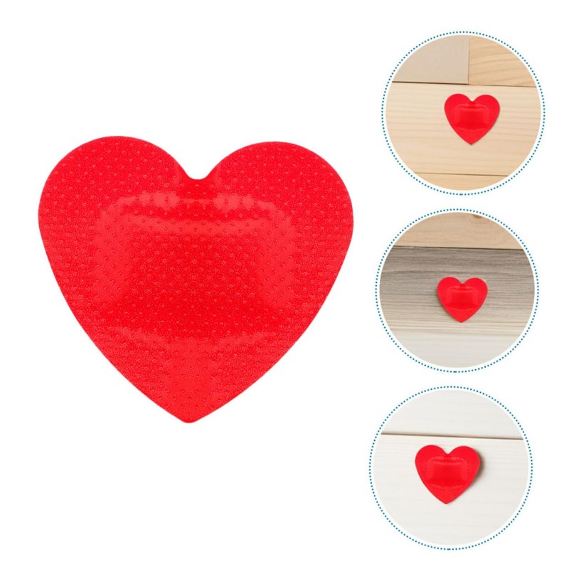 Gatuida 40pcs Heart Shaped Bandages Skin Closure Strips Heart Shaped