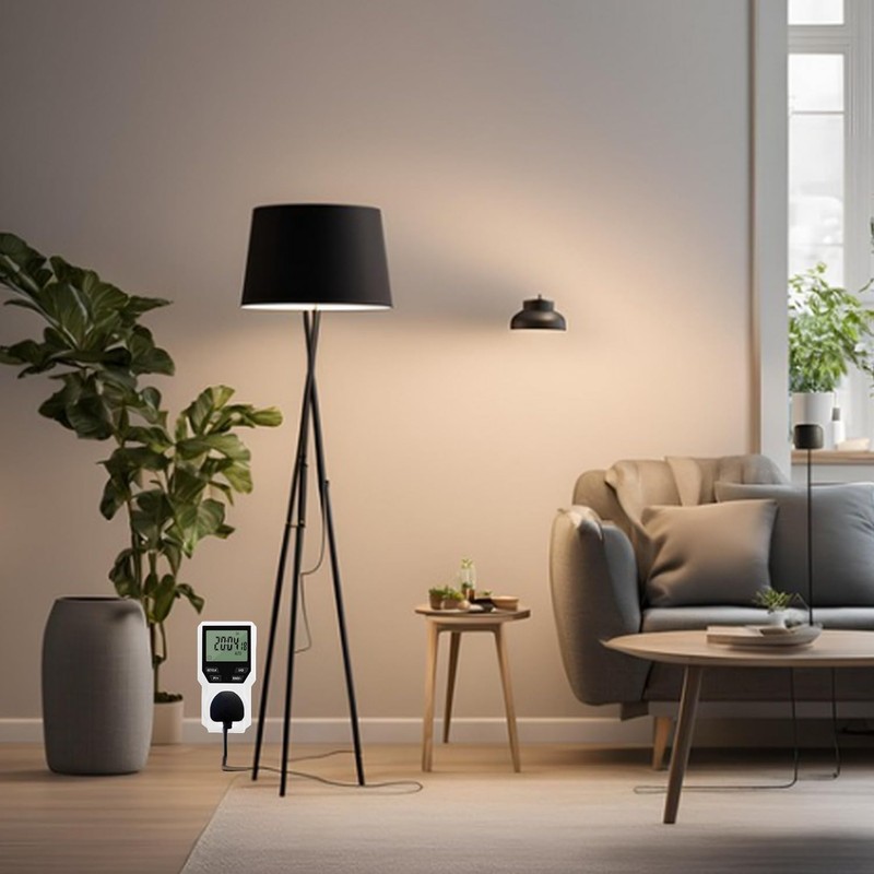 Plug Timer, Digital Timer Plug Socket, 18 ON-Off Programs, Random