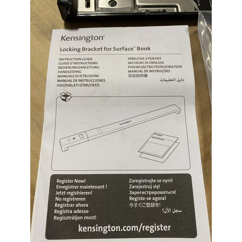 Kensington Surface book Security Strap Locking Bracket K64821WW