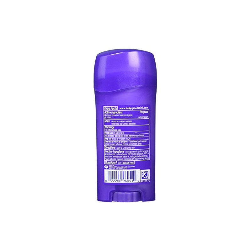Lady Speed Stick Invisible Dry Antiperspirant & Deodorant, Powder Fresh,