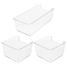 Sosoport 3pcs Hamster Bathtub Pet Bathing Basin Acrylic Hamster Cage Multi-Functional