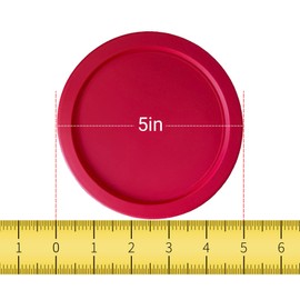 Replacement Lid for Pyrex 5" Storage Plastic Cover 2 Cup Bowl Dish 7200-PC Red (10-Pack)