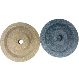 Univex Deli Slicer Sharpening Stone Set Fits 6509/7510/7512/8512/9512 Made in Italy