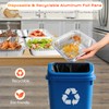 Ezsart 8x8 Aluminum Pans with Lids - 20 Pack Disposable