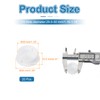 PATIKIL 30 mm/1-3/16" Plastic Hole Plugs, 20 Pack Flush Type