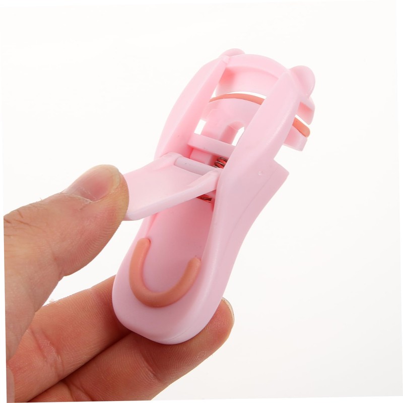 TOVINANNA 4pcs Eyelash Curler Portable Design Eyelash Clips for Travel