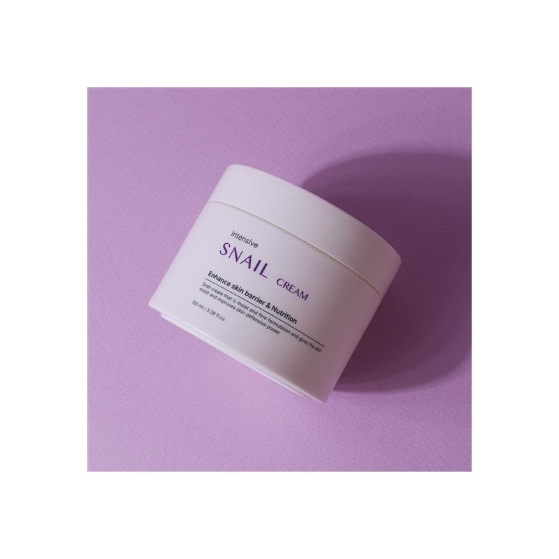 Food Aholic Intensive Snail Cream 100ml / Moisturizing Cream, Barrier