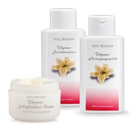 Sanct Bernhard Thymus Care Set - Cleansing Milk - Facial Toner - Cream - Pack of 3