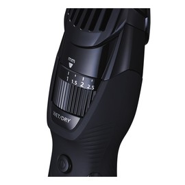 Panasonic ER-GB42 Wet & Dry Electric Beard Trimmer for Men with 20 Cutting Lengths, Standard UK 3 pin Plug, Black, 50 min usage