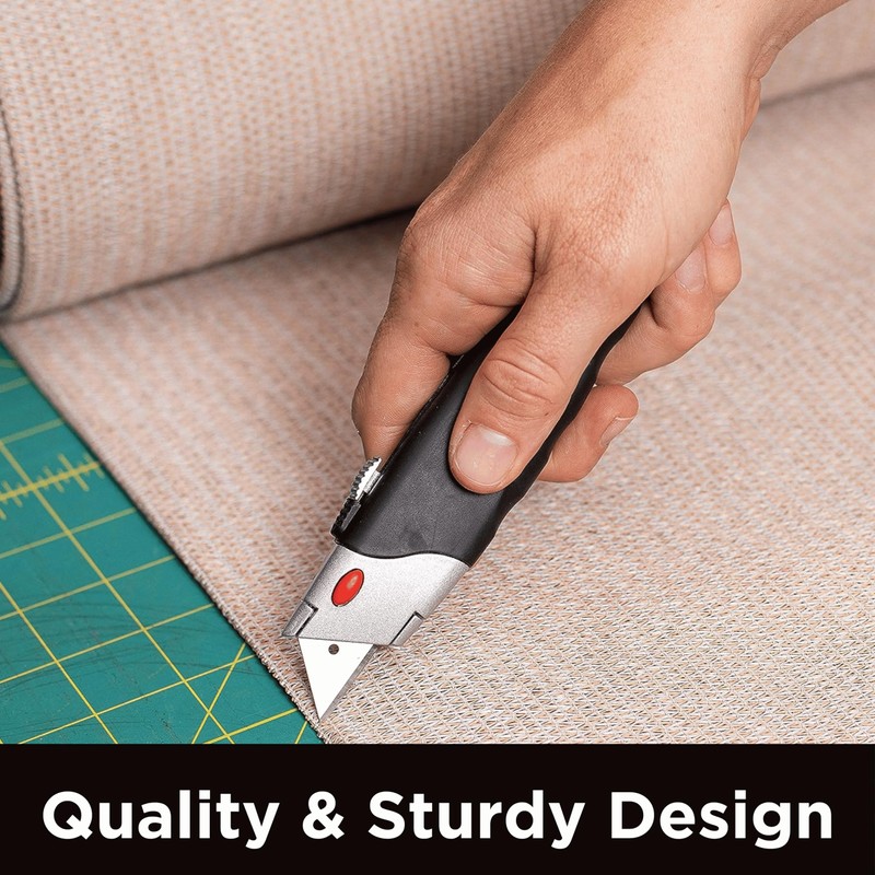 INTERNET'S BEST Premium Utility Knife Set | Retractable Box Cutter
