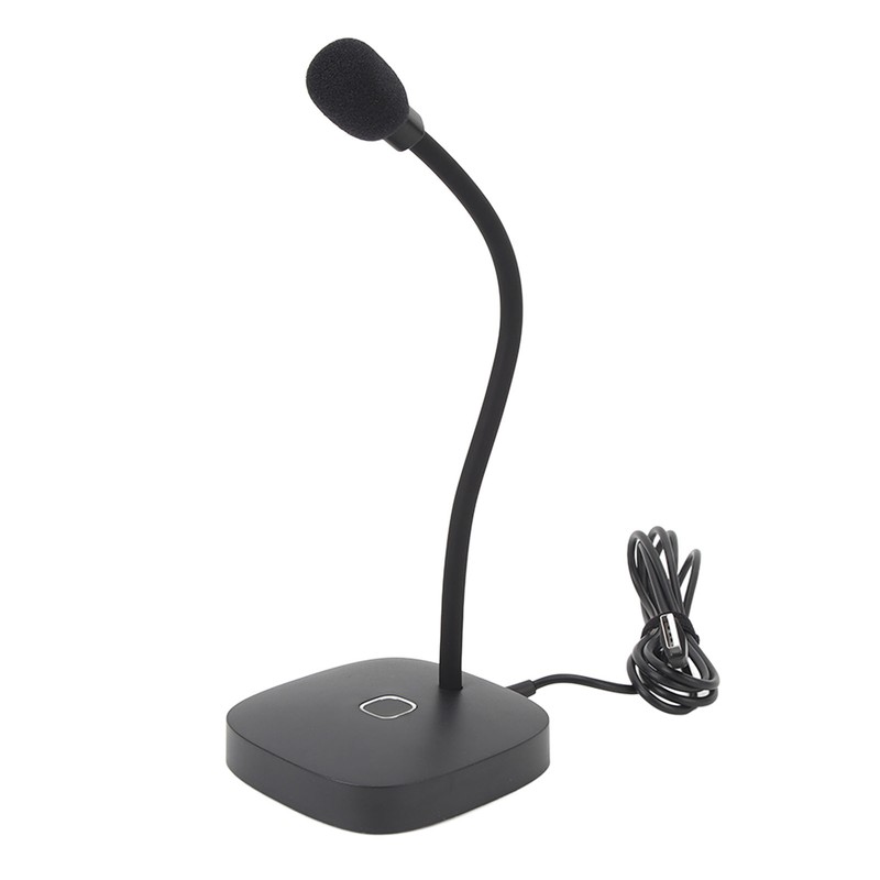 USB Computer Microphone PC Microphone Desktop Omnidirectional Condenser PC Laptop