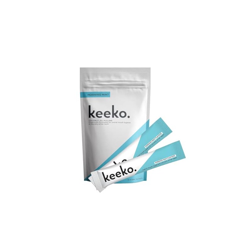 Keeko Oil Pulling Sachet MorningMint 140ml