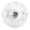 Maxxima Keyless Plastic Lamp Holder - One-Piece Medium Base, E26
