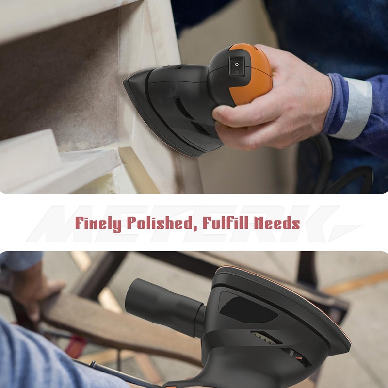 Detail Sanding Sheets Set Mouse Sandpaper 140mm x 100mm 6