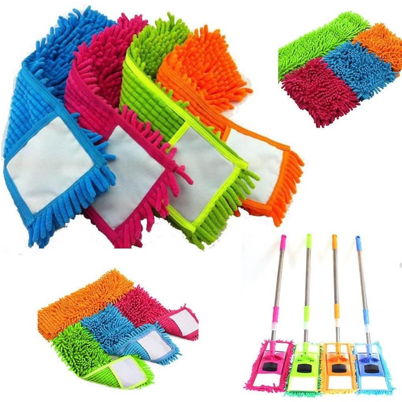 VR7 Microfiber Mop Head Replacement – Washable Mighty Pads for
