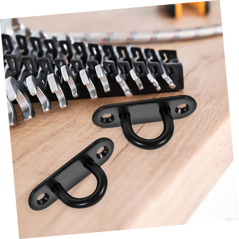 GRIRIW 6Pcs Heavy Duty Stainless Steel U Hooks for Ceiling