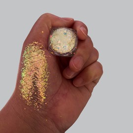 SZDYM Super shine duochrome powder,super chameleon flakes,Multi-Reflective Finishes Eyeshadow Makeup,0.26 Grams Pressed Highly Pigmented Minerals (#13)