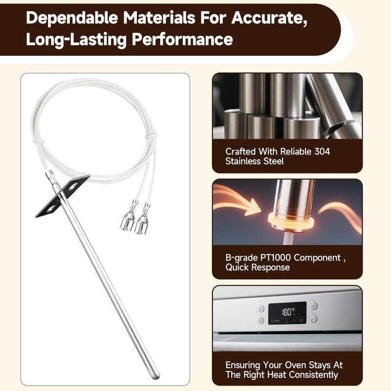 AIYOYOLIFE Thermostat Probe Compatible with Southbend B-Series BGS/12SC CG90-1 Range