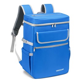 VKKZAAW Backpack Cooler Insulated Leak Proof 36 Cans,Cooler Backpack Insulated Waterproof for Men Women Beach Camping Lightweight Cooler