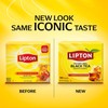 Lipton Black Tea Bags, Hot or Iced High Caffeine Tea,