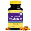 InnovixLabs Full Spectrum Vitamin K2-90 Softgels with 600 mcg of