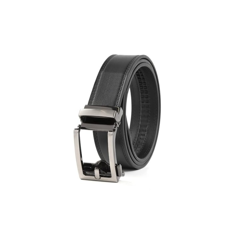 Forecast Leather Belt Work, Casual, Business, Cowhide Leather Automatic Belt,
