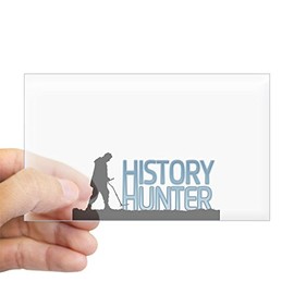 CafePress Metal Detecting History Hunter Sticker Rectangle Bumper Sticker Car Decal