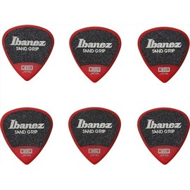 Ibanez Grip Wizard Series Sand Grip Pick PA16MSG-RD RED with anti-slip material