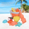 11Pcs Children Sandpit Toy Interactive Educational Reliable Sand Mold Rake