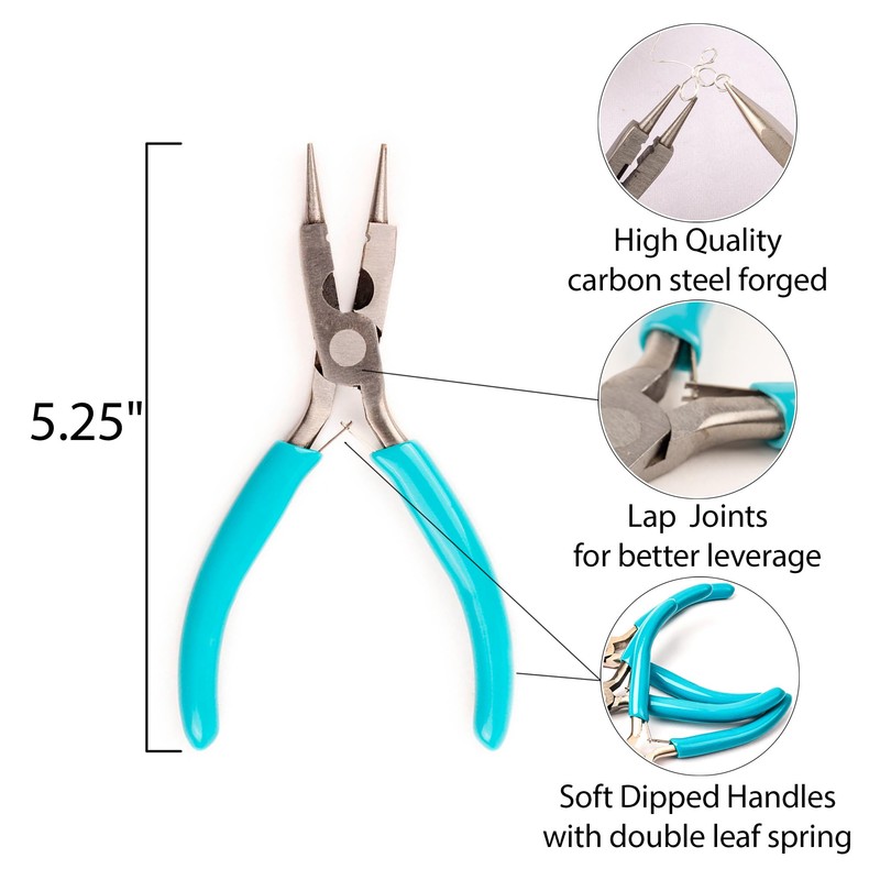 BeadTec Pliers - Round Nose Multi-Tool Pliers