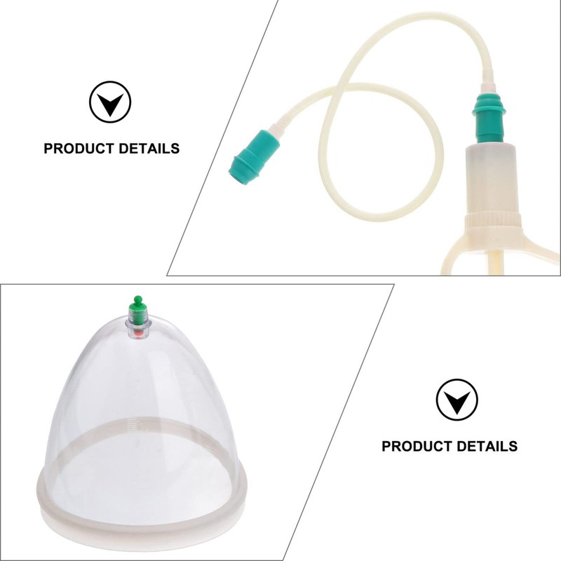 Ciieeo 2pcs Chest Lifting Cup Enhance Bust Lift Up Massage