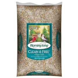 Morning Song 11959 Clean and Free Wild Bird Food, 10-Pound