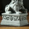 Foo Dogs Statues Pair Guardian Lion Statues Fu Foo Dogs