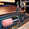 K658 Pop Screen Pink - Microphone Foam Wind Protection Compatible