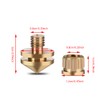 8 Pcs Copper Speaker Suspension Spikes Isolation Stands Foot Base