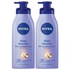 NIVEA Smooth Daily Moisture Body Lotion, Shea Butter 16.9 oz
