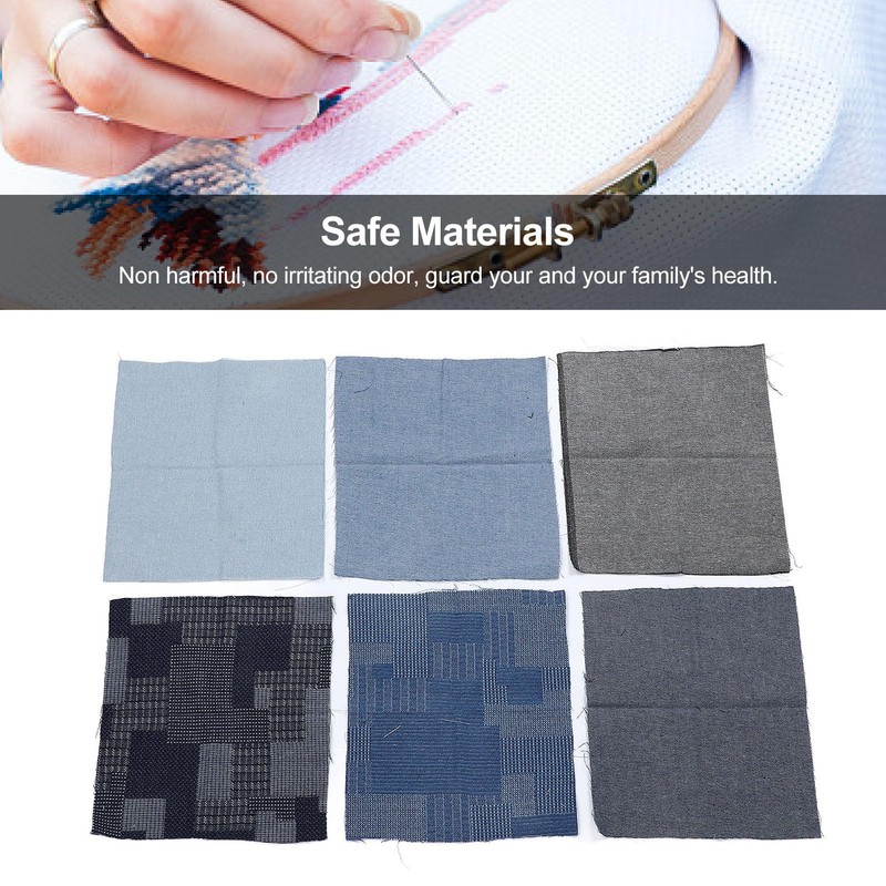 Tomotato Water-soluble embroidery patterns, Sashiko Stitch embroidery paper, 6 pieces