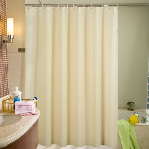 House Plain PEVA Shower Curtain Plain Beige (A2) 150x200 /