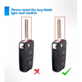 AUTOKEYMAX 2 DIY Program,Smart Flip Car Key Fob For 2011 2012 2013 Kia Soul NYOSEKSAM11ATX