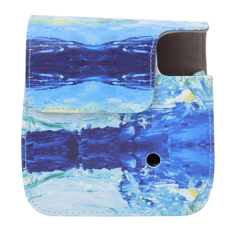 PU Leather Portable Single Shoulder Camera Case Protective Pouch Cover