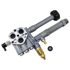 LLNSEAUTO AR42940 Pressure Washer Pump Head Assy | Fit for Annovi Reverberi (AR) RMW2G20 RMW2G23B RMW2G24 RMW2G25 RMW2.2G20D RMW2.2G24 SRMW2.2G26 | OE# AR42518 AR43061 AR42940