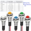 ZGSZJHF UL Listed Mini Indicator Light 8mm 0.31" Waterproof IP67