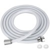 JatilEr Shower Hose, 3 m, Smooth PVC Shower Hose, Plastic