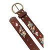 Beautiful Nomad Belts for Women Western Fashion Boho Embroidery PU