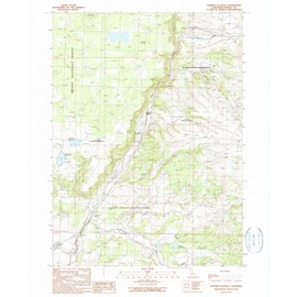 California Maps - 1990 Surprise Station, CA - USGS Historical Topographic Wall Art - 35in x 44in, Large Wall Art Map