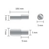 Shelf Pins 120 Pack 5mm Spoon Shape Shelf Support Pegs