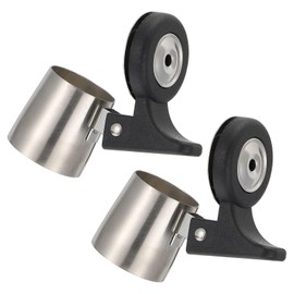 jojofuny 2Pcs kettle alarm teapot lound whistle Whistling Tea Kettle Lid handle teapot lid replacement whistling kettle spout teapot whistle attachment lodge Stainless steel Nozzle flute