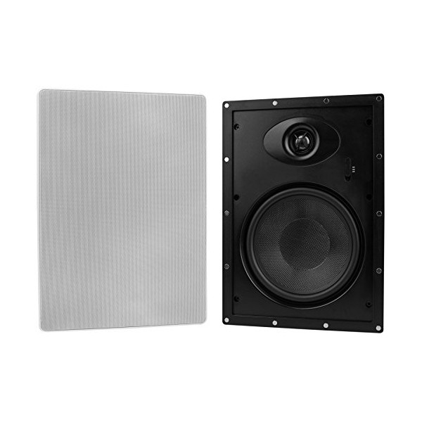 Dayton Audio ME825W 8" Micro-Edge 2-Way in-Wall Speaker Pair