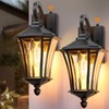 YSN 2 Pack Dusk to Dawn Outdoor Light Fixture Wall